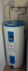Typical Hot Water Tank Installation
